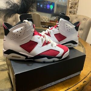Jordan 6s retro Carmine